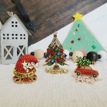 Load image into Gallery viewer, Snowy Jewel Tree